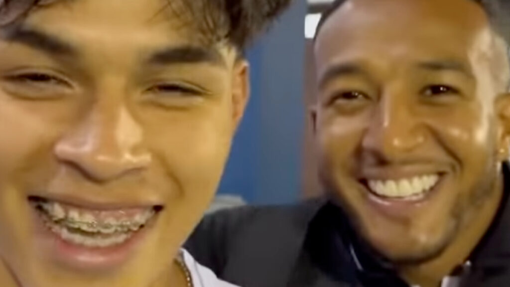 Escobar y Mendez-Laing, dueños de un gran amistad. (captura IG)