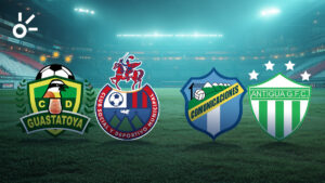 Pronósticos y momios jornada 9 del Apertura 2025 de Guatemala: Comunicaciones vs Antigua y Guastatoya vs Municipal