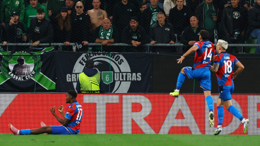 La celebración del gol. (Reuters)