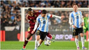 Mastantuono cumple el sueño de jugar con Leo Messi, pero con un giro inesperado: “Me quería matar”