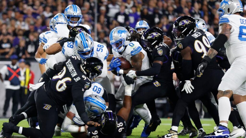 Lions vs Ravens | IMAGN IMAGES via Reuters Connect