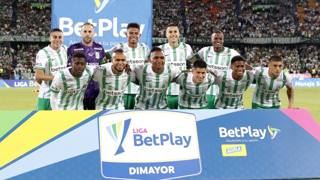 Once titular de Atlético Nacional ante Atlético Bucaramanga / Vizzor