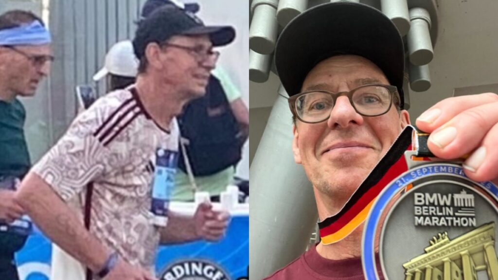 Christian “Flake” Lorenz de Rammstein sorprende al participar en el Maratón de Berlín