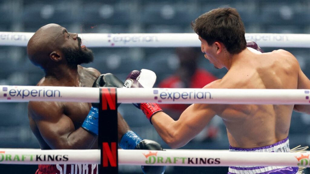 Marco Verde durante golpe a rival