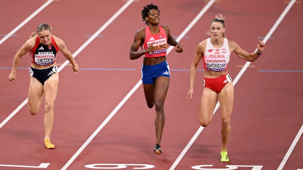 Marileidy Paulino terminó en el segundo lugar de sus semifinales