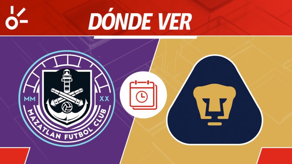 Mazatlán vs Pumas, horario y dónde mirar en vivo | Claro Sports