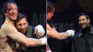 ¡Lionel Messi en la función de Rocky! Así fue la aparición del futbolista argentino en la obra de Nico Vázquez