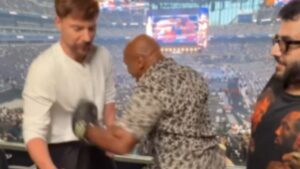 ¿MrBeast vs Mike Tyson? El youtuber casi se desmaya tras recibir un golpe de la leyenda del boxeo