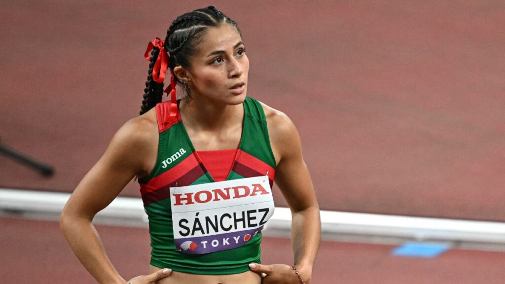 Miriam Sánchez, atleta mexicana en el Mundial Tokyo 2025
