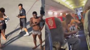 Caos en vuelo del Mónaco: avería deja a jugadores en ropa interior por calor