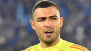 Álvaro Montero, guardián de Vélez Sarsfield en el debut de Liga Argentina