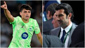 ¡Quiere que repita su traición! Figo sueña con Pedri en el Real Madrid
