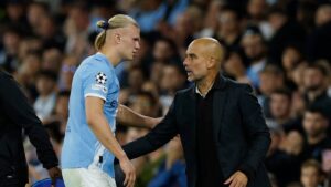 ¿Haaland anotará más goles en Champions que Cristiano y Messi? Esto opina Guardiola