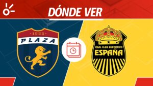 Plaza Amador vs Real España HOY en vivo: Horario y dónde mirar partido vuelta cuartos Copa Centroamericana 2025
