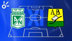 Posibles alineaciones de Atlético Nacional vs Atlético Bucaramanga por la Liga BetPlay 2025-II