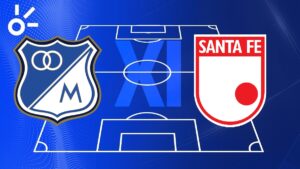 Posibles alineaciones del Millonarios vs Santa Fe por la Liga BetPlay 2025