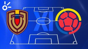 Alineaciones confirmadas de Venezuela vs Colombia por las Eliminatorias Sudamericanas