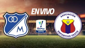 Millonarios vs Deportivo Pasto en vivo la Liga BetPlay Dimayor 2025-II: resultado y goles de la jornada 2