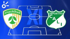 Posibles alineaciones de La Equidad vs Deportivo Cali por la Liga BetPlay 2025-II