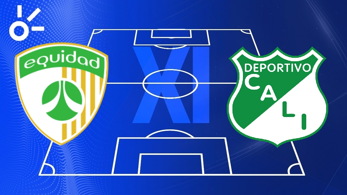Alineaciones confirmadas de La Equidad vs Deportivo Cali por la Liga ...