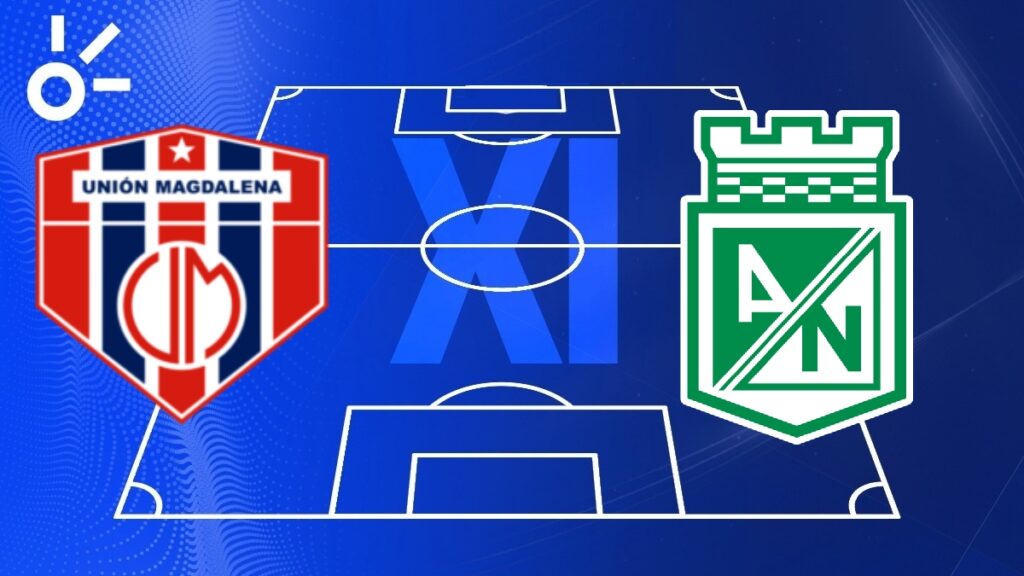 Unión Magdalena vs Atlético Nacional, fecha 12, Liga BetPlay 2025-II