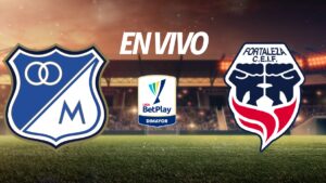 Millonarios vs Fortaleza en vivo la Liga BetPlay 2025-II: resultado y goles de la jornada 12