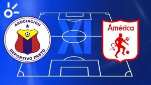 Posibles alineaciones del Deportivo Pasto vs América de Cali por la Liga BetPlay 2025-II
