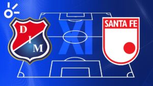 Posibles alineaciones del Independiente Medellín vs Santa Fe por Copa BetPlay 2025
