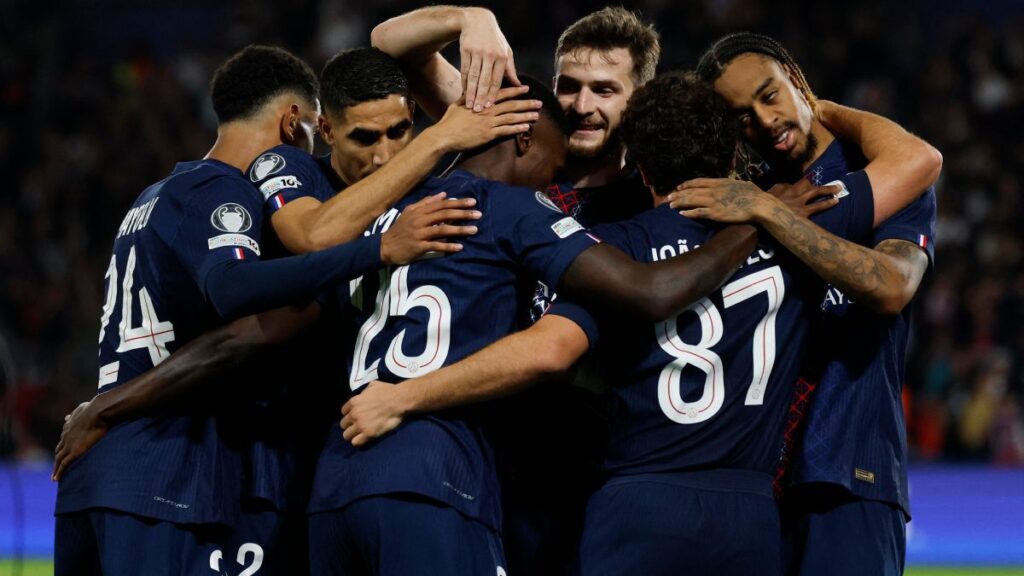 PSG golea a la Atalanta