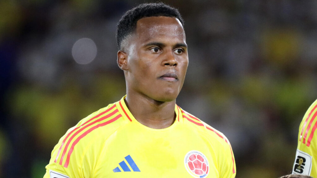 Jhon Arias, en un partido de la Selección Colombia. - Vizzor Image.