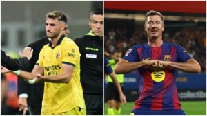 ¿Competencia para Santiago Gimenez? El AC Milan estaría interesado en Robert Lewandowski