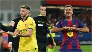 ¿Competencia para Santiago Gimenez? El AC Milan estaría interesado en Robert Lewandowski