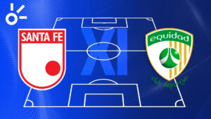 Posibles alineaciones de Santa Fe vs La Equidad por la Liga BetPlay Dimayor 2025-II