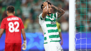 Luis Suárez se estrella con el Kairat Almaty en el debut del Sporting en Champions