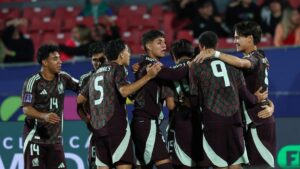 La selección mexicana sub 20, por su primera victoria ante España en el Mundial