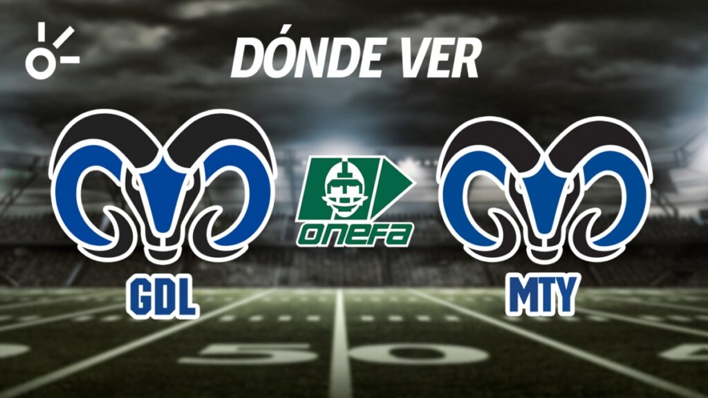 Borregos Guadalajara vs Borregos Monterrey en vivo: horario y dónde ver el partido de la ONEFA 2025