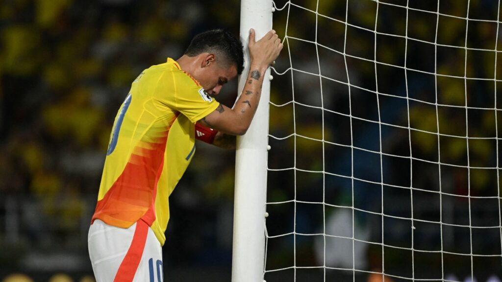 James Rodríguez jugará su tercer Mundial. AFP