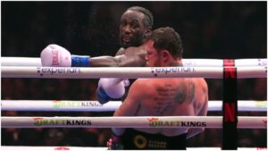 Terence Crawford pierde su cinturón superwelter del AMB tras vencer a Canelo Álvarez