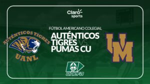 Auténticos Tigres vs Pumas CU en vivo la ONEFA 2025: transmisión de la semana 2