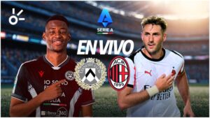 Udinese vs AC Milan en vivo la Serie A 2025: resultado y goles de la jornada 4