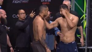 Carlos Ulberg y Dominick Reyes cumplen con el pesaje: UFC Perth registra bajas en la cartelera
