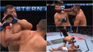 Carlos Ulberg noquea a Dominick Reyes en UFC Perth… ¡En el primer asalto!