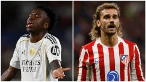 Vinicius y Griezmann: los jugadores que buscan reivindicarse en el derbi de Madrid