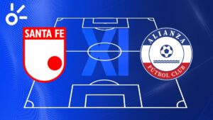 Posibles alineaciones de Santa Fe vs Alianza FC por la Copa BetPlay 2025