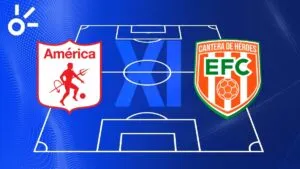 Alineaciones confirmadas de América de Cali vs Envigado por la Liga BetPlay 2025-II