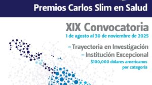 Inicia la XVIII Convocatoria para los Premios Carlos Slim en Salud