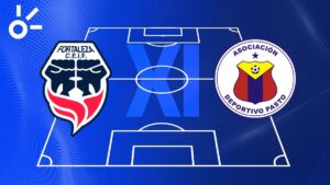 Posibles alineaciones de Fortaleza vs Deportivo Pasto por la Liga BetPlay 2025-II