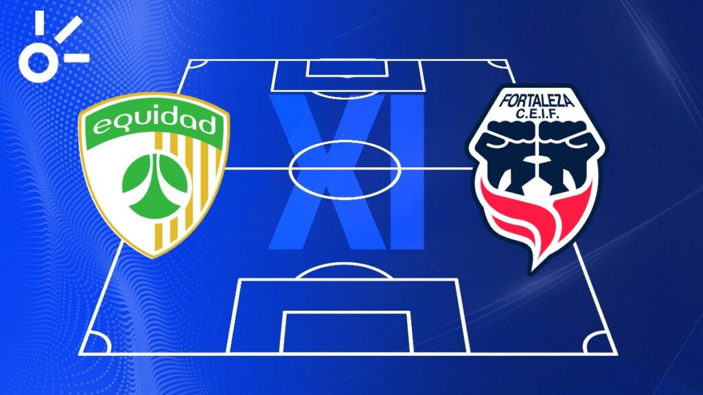 La Equidad vs Fortaleza, posibles formaciones.