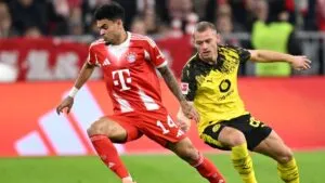 No cesan los halagos para Luis Díaz, después de su primer clásico ante el Borussia Dortmund