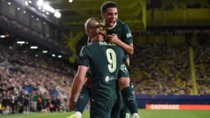 Manchester City gana en La Cerámica y ahoga al Villarreal en Champions